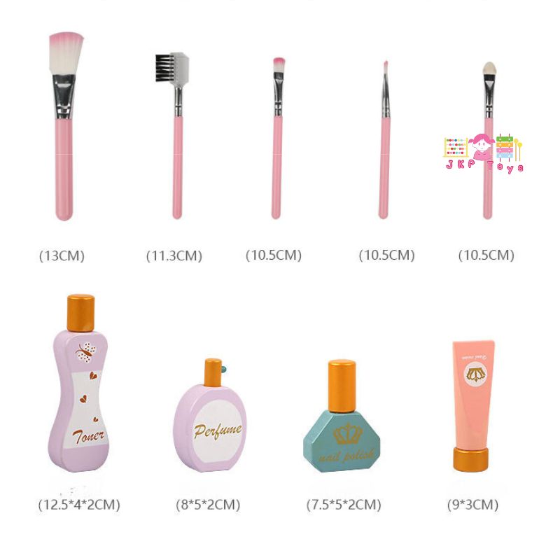 Todds & Kids Toys by JKP Toys โต๊ะเครื่องแป้งเด็ก พร้อมอุปกรณ์ครบเซ๊ต โต๊ะเครื่องแป้งไม้ สำหรับเด็ก Kids Dresser ของเล่นไม้บทบาทสมมติ ของเล่นเด็ก ของขวัญเด็ก