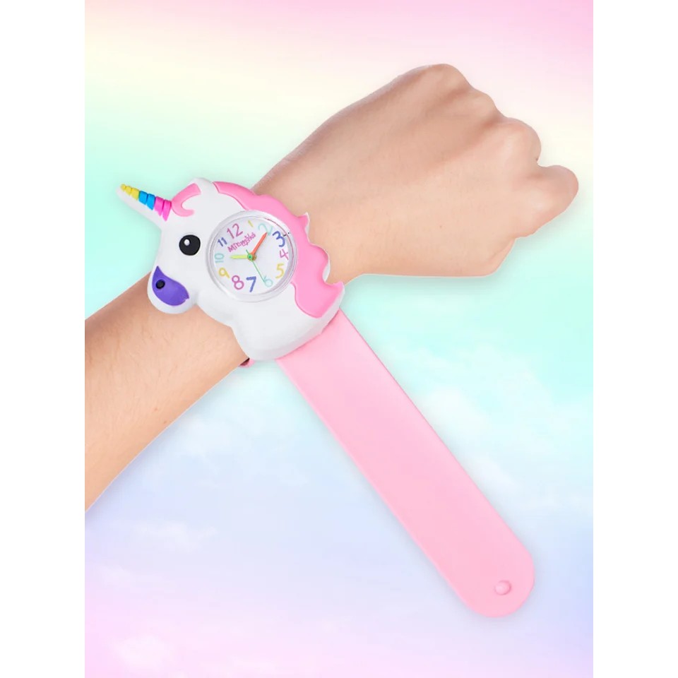 !!สินค้าขายดี!! MIRIMOKO นาฬิกาข้อมือรูปยูนิคอร์น นาฬิกาอิเล็กทรอนิกส์ นาฬิกาสำหรับเด็ก MIRIMOKO Unicorn Watch