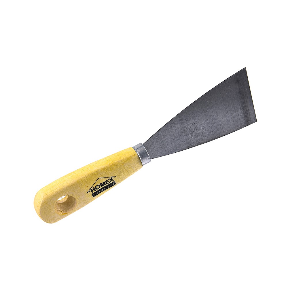 เครื่องมือช่าง งานปูน ฉาบปูน เกรียงโป๊วสี ด้ามไม้ ซิโน 2" 2" SCRAPER WOODEN SHINO GRIP TROWEL