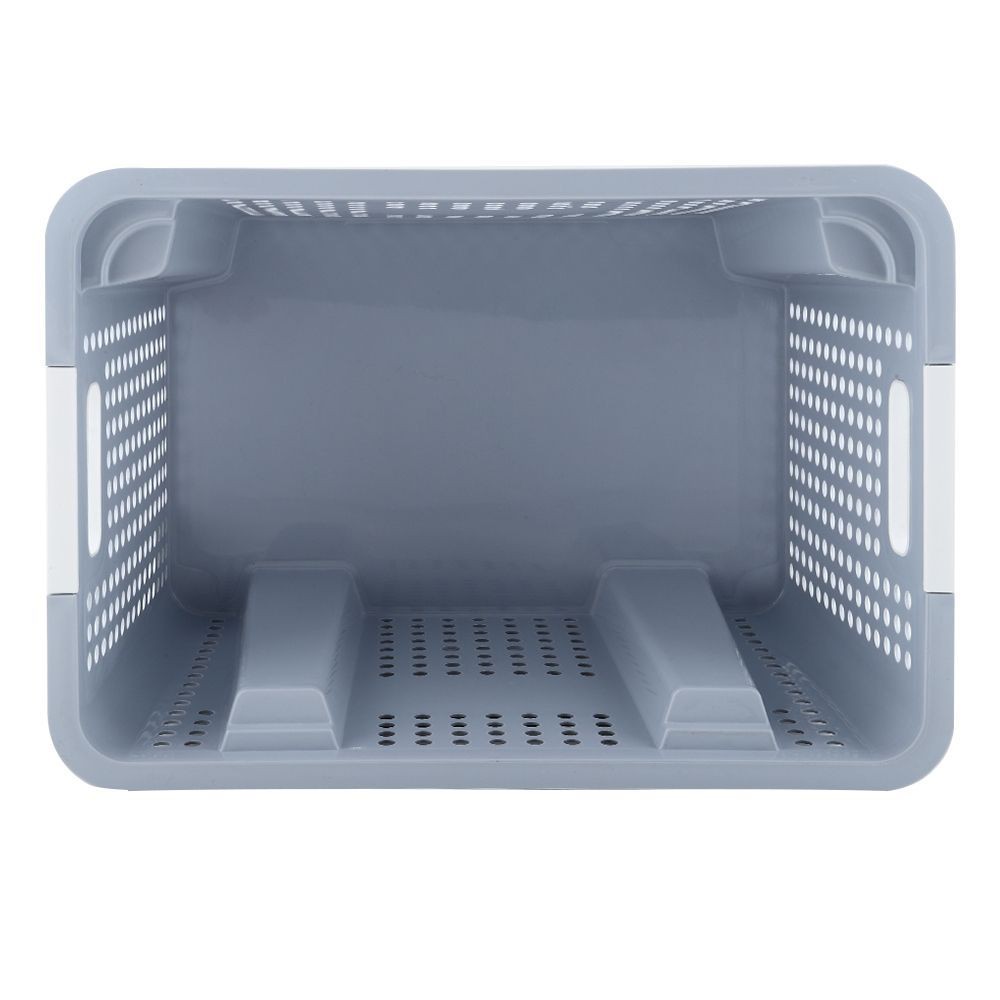 กล่องเก็บของ 45.5x32.5x28 FRIENDLY สีฟ้า