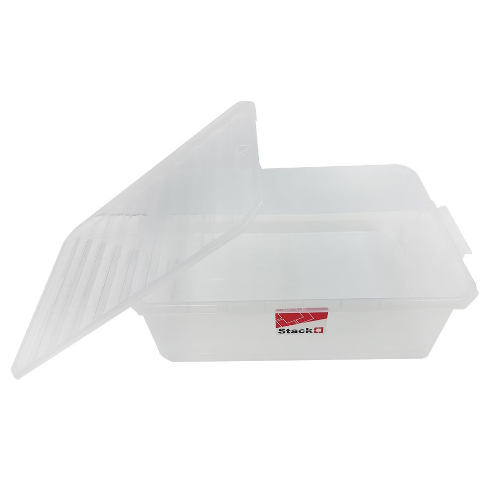 กล่องเก็บของใส 36 ลิตร STACKO FAMILI