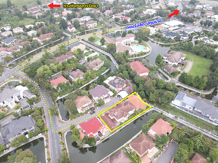 86373 ขายบ้านหรูลดาวัลย์ ลากูน รังสิต-ปทุมธานี 248ตร.ว.