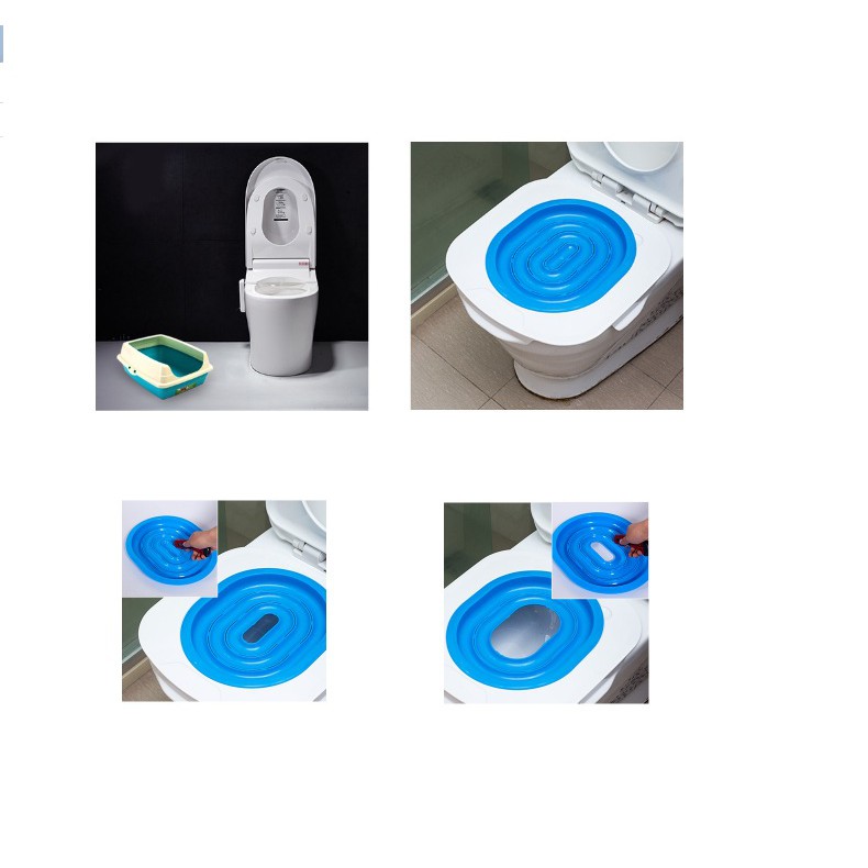 ชุดฝึกแมวเข้าห้องน้ำ