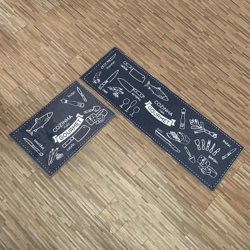 🏷️ลด 5% SPICS5 พรมเช็คเท้า พรมห้องครัว ดูดซับลื่น เซท 2 ชิ้น สุดคุ้ม พรมห้องน้ำ ห้องนอน พรมตกแต่งบ้าน