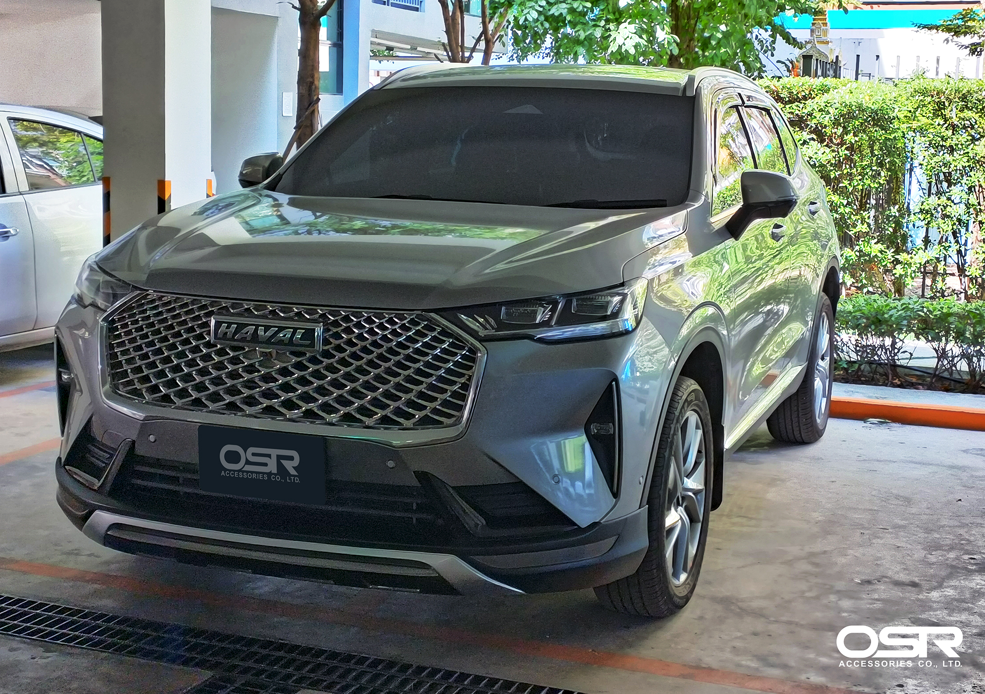 ชุดแต่งรถ-สเกิร์ต-อุปกรณ์แต่งรถ GWM Haval H6 ปี 2021 ทรง SR-Limited