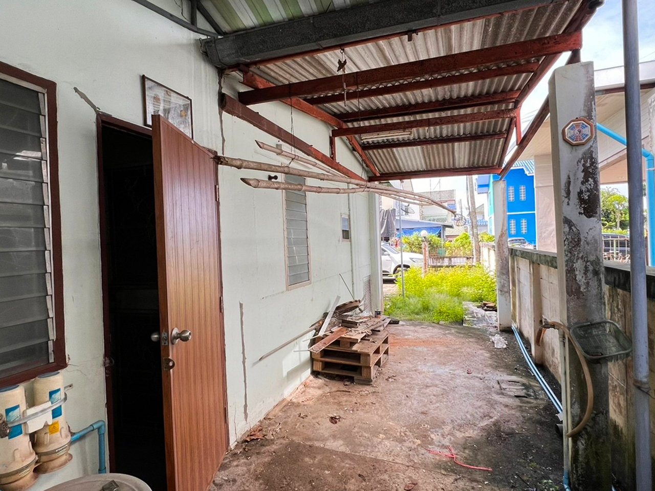 74282-ขายบ้าน ซื่อตรง โครงการชมสวน คลอง 13 บึงน้ำรักษ์ ธัญบุรี ปทุมธานี