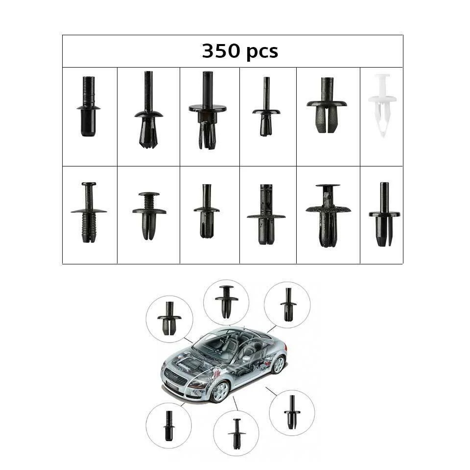 !!สินค้าขายดี!! ชุดคลิปน็อตติดรถยนต์ Car Body Fastener