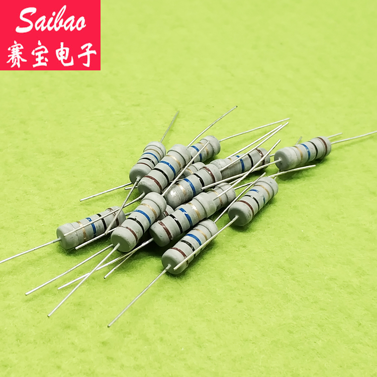 2w ฟิล์มคาร์บอนตัวต้านทาน 1k 1.3 K 2k 2.7 K 3.3 K 4.3 K 9.1 K อุปกรณ์เสริมสําหรับรถยนต์