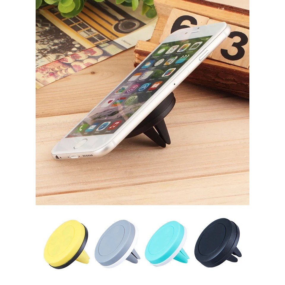 !!สินค้าขายดี!! แท่นวางมือถือติดช่องแอร์ ที่วางมือถือ Vent Mobile Holder