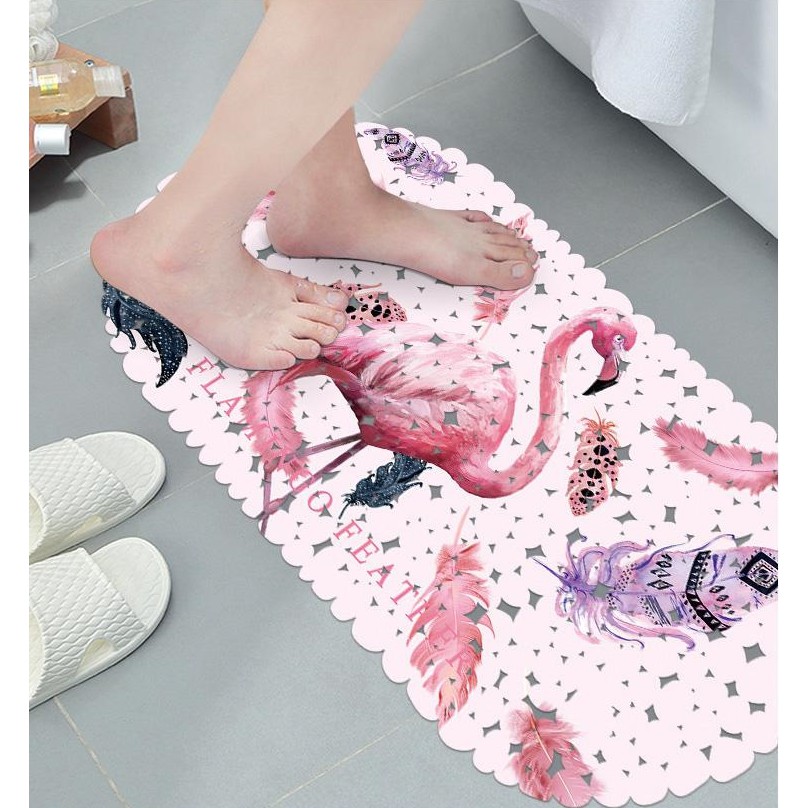 ยางกันลื่น PVC เสื่อดูดอาบน้ำ ห้องน้ำ แผ่นกันลื่นในห้องน้ำ พรมห้องน้ำ Decor