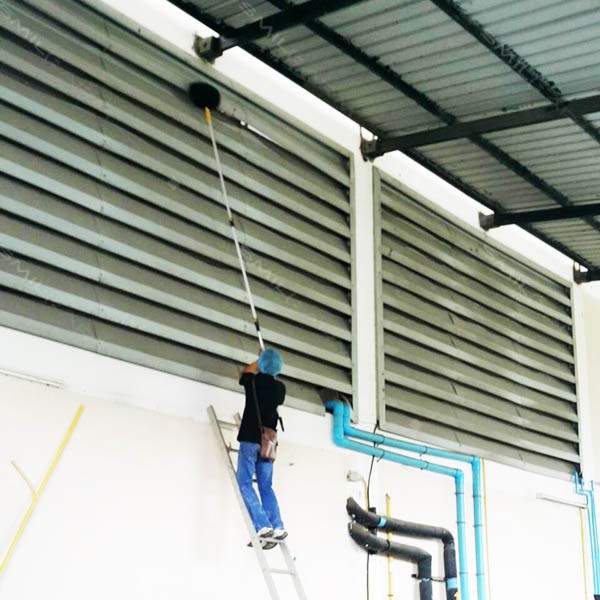 SmileArm® ด้ามกดล็อค 7 ม. อลูมิเนียมแท้100% ใช้คู่กับหัวอุปกรณ์ ด้ามอเนกประสงค์ ยืด-หดได้ ไม่เป็นสนิม มีประกันส่งซ่อมได้