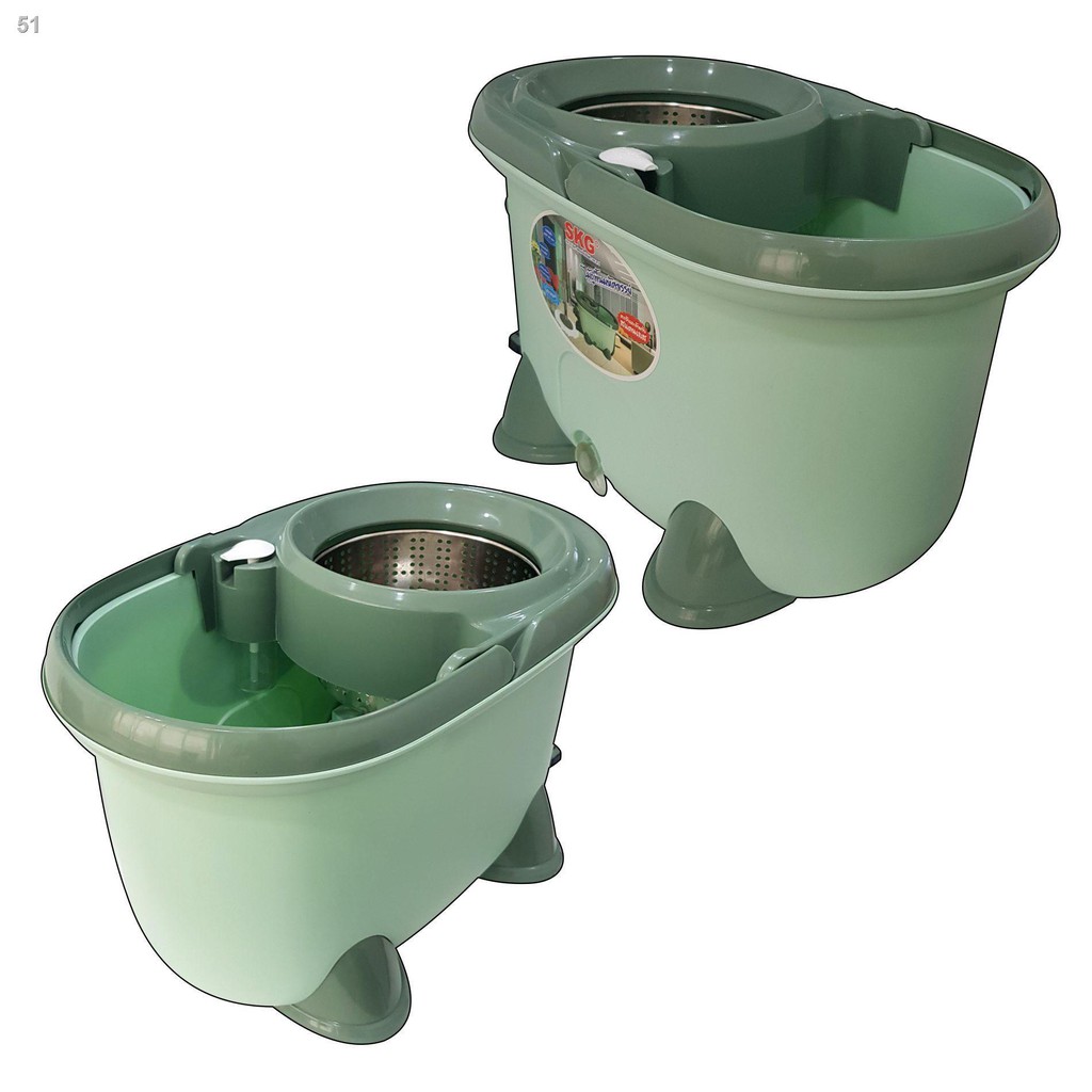 2021 ล่าสุด✤♛spin mop ไม้ถูบ้าน ไม้ถูพื้น ไม้ม๊อบ ถูพื้น ไม้ถูรีดน้ำ ไม้ถูอย่างดี หมุนได้360องศา ไม้ถูพื้นไมโครไฟเบอร์