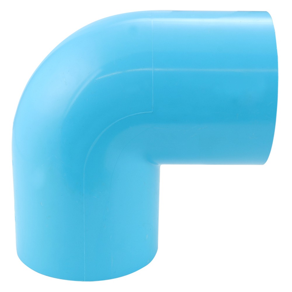 ท่อประปา ข้อต่อ ท่อน้ำ ท่อPVC ข้องอ 90-หนา SCG 4นิ้ว สีฟ้า ELBOW 90 PVC SOCKET SCG 4" LITE BLUE