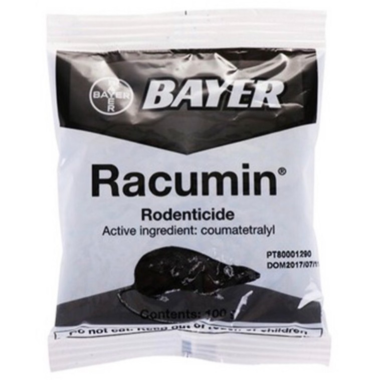 ใช้ในบ้าน Bayer ผลิตภัณฑ์กำจัดหนู🐀ยาเบื่อหนู ตายแห้ง ราคูมิน ไรซ์เบท ฆ่าหนู เกลี้ยงยกบ้าน 1กล่อง 1ซอง ขนาด100 กรัม พร้อ