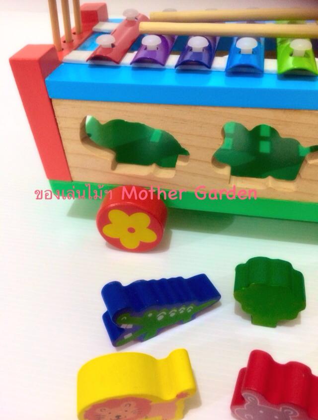 ของเล่นเสริมพัฒนาการ ของเล่นไม้ ของเล่น รถระนาด บล็อดหยอด รถลาก