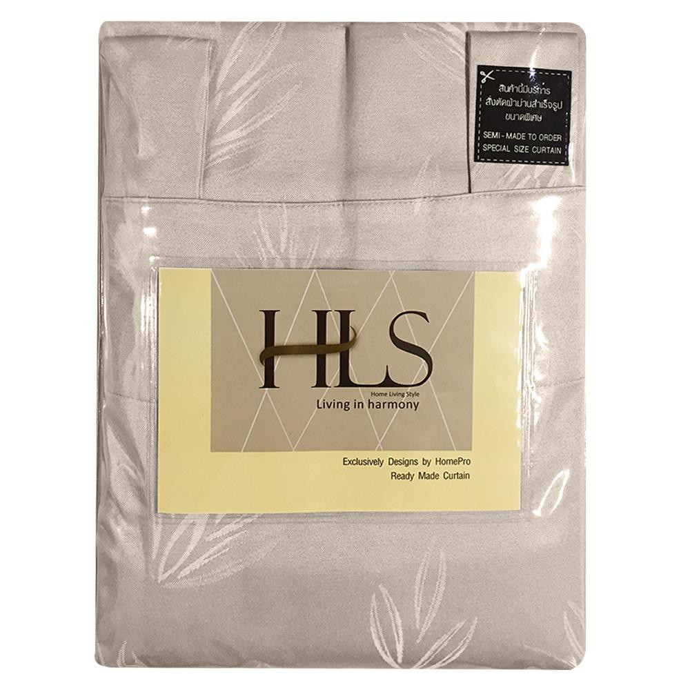 ผ้าม่านห่วง CHILD FREEDOM STYLE VELCRO ROBIN 140X220 ซม. สีครีม ผ้าม่านประตู CURTAIN ผ้าม่านและมู่ลี่