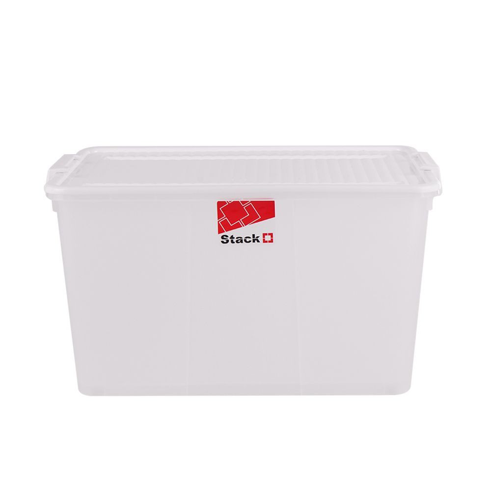 กล่องเก็บของ STACKO 2556 66 ลิตร สีขาว