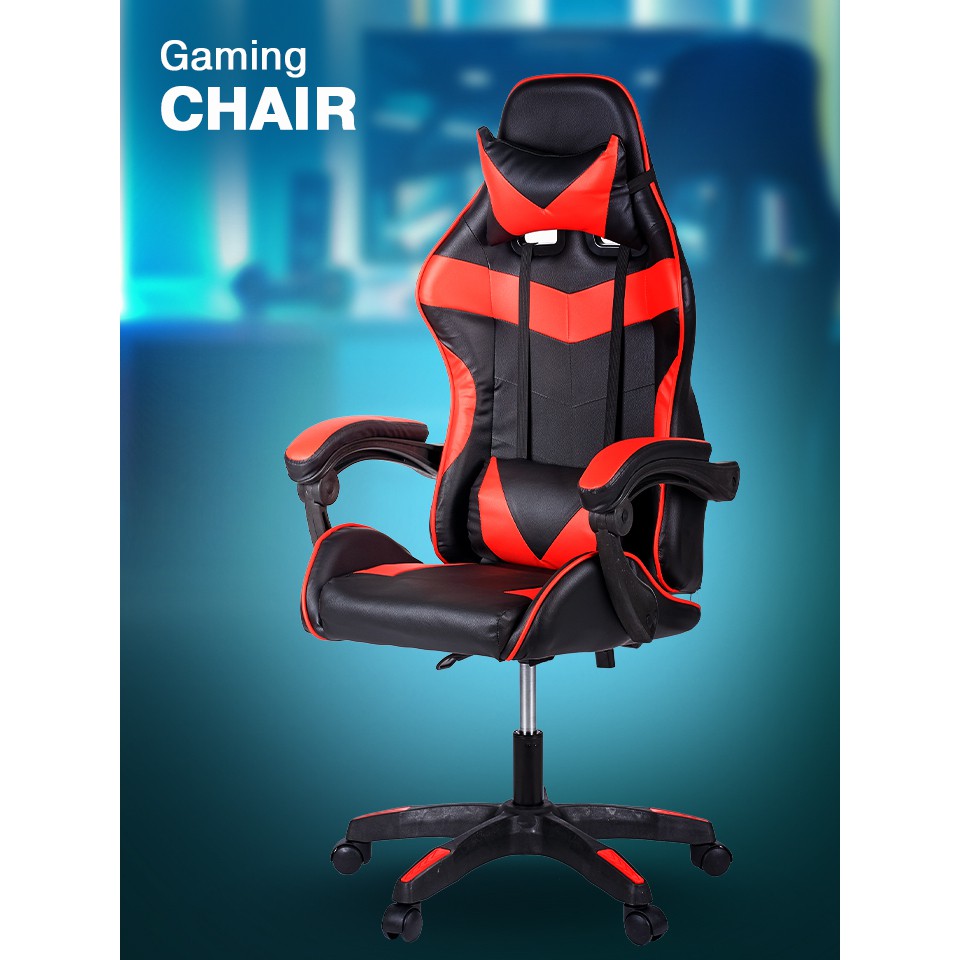 !!สินค้าขายดี!! เก้าอี้เกมมิ่ง เก้าอี้เล่นเกมส์ ปรับความสูงได้ Gaming Chair