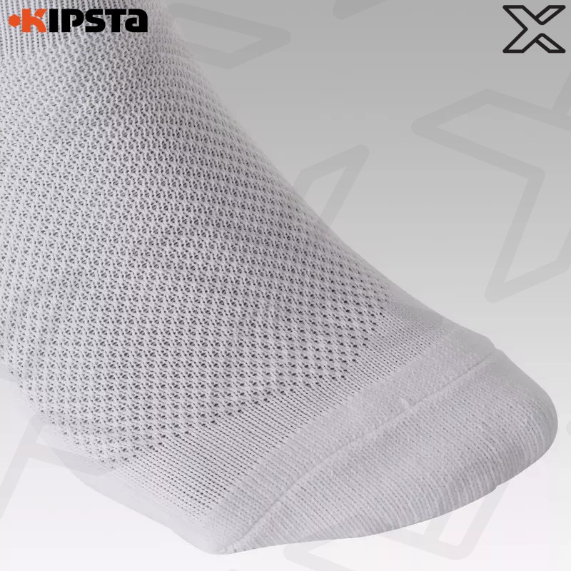 KIPSTA ถุงเท้าฟุตบอลสำหรับผู้ใหญ่รุ่น F100 (สีขาว)