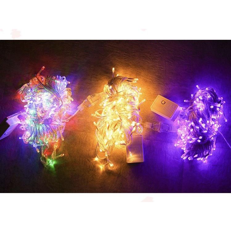 ไฟประดับ ไฟกระพริบ led 100ดวง ยาว9m นิ่งได้ ไฟตกแต่ง 100led ไฟแต่งสวน ไฟหิ่งห้อย ไฟนางฟ้า ไฟหยดน้ำ ไฟปีใหม่ ไฟคริสมาสต์