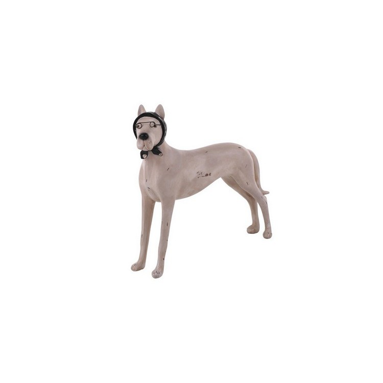 ของขวัญ Decor ของตกแต่ง DOG GLASSES 40.5X36.5CM ขาว HOME LIVING STYLE | HOME LIVING STYLE |