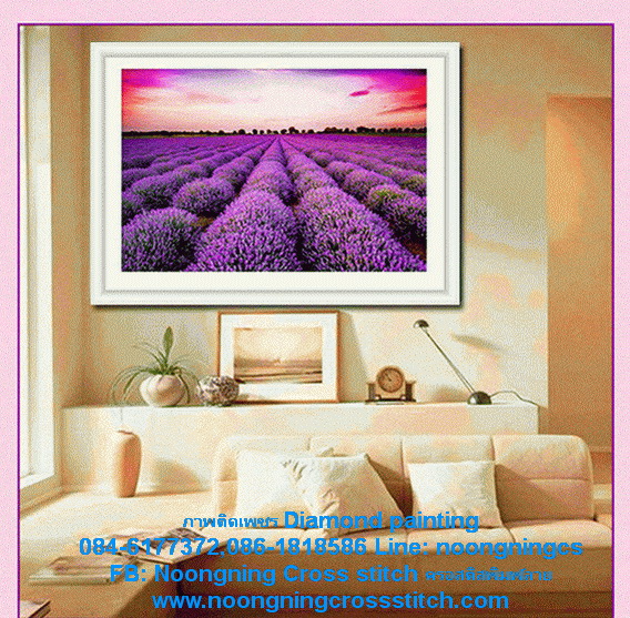 เจ้าแม่กวนอิม ครอสติสคริสตัล Diamond painting โมเสก ภาพติดเพชร งานฝีมือ DIY