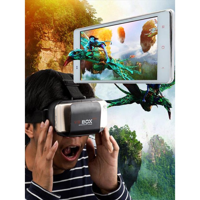 !!สินค้าขายดี!! VR BOX แว่น 3D สำหรับสมาร์ทโฟน 3D Glasses for Smartphone