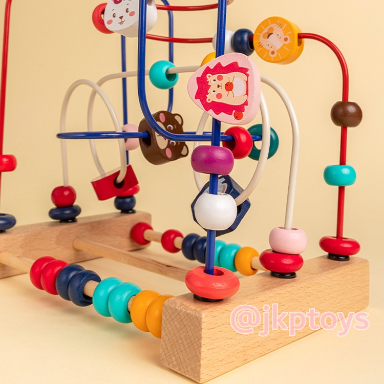 ขดลวดลูกปัดลายสัตว์