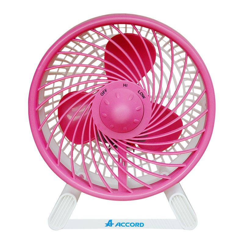 ACCORD PREVAIL พัดลมตั้งโต๊ะ 7 Turbo รุ่น DT-78 ขนาด 7 นิ้ว (คละสี)