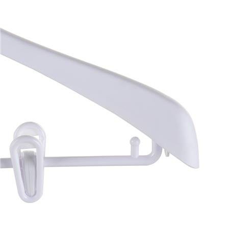 ไม้แขวนเสื้อสูท HHG002-W ขาว PLIM ใช้งานได้อเนกประสงค์ตอบรับทุกความต้องการของการดูแลเสื้อผ้า