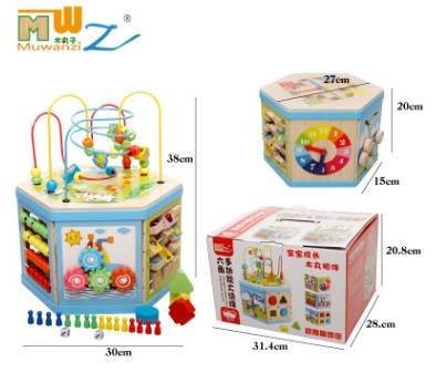 กล่องกิจกรรมไม้ 8 ด้าน