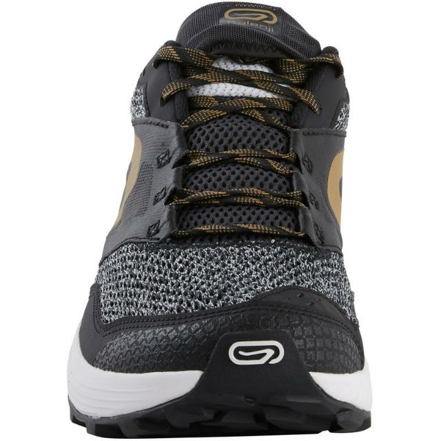 Kalenji รองเท้าวิ่งเทรลสำหรับผู้ชายรุ่น TR (สีดำ/บรอนซ์)