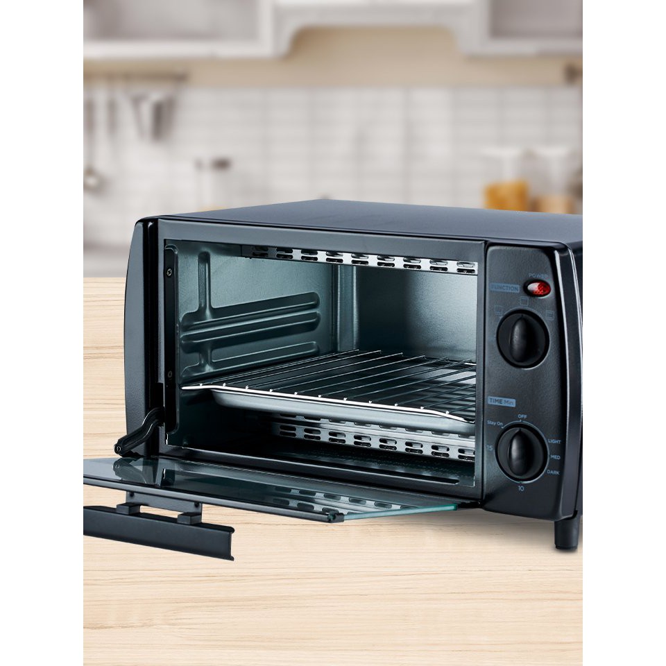 !!สินค้าขายดี!! MIDEA เตาอบไฟฟ้า ความจุ 10 ลิตร ประกัน 2 ปี รุ่น MTO-107B Toast Oven
