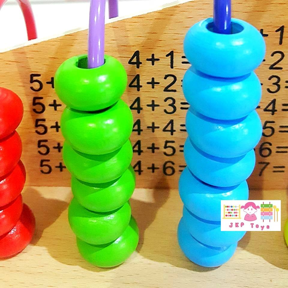 ลูกคิดข้ามรั้ว 10 หลัก