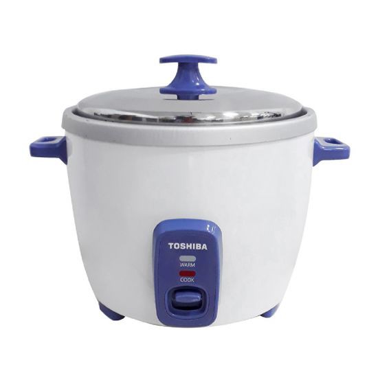 TOSHIBA หม้อหุงข้าว รุ่น RC-T10CE ขนาด 1 ลิตร สีขาว มาพร้อมอุปกรณ์เสริมเพื่อความสะดวกในการใช้งานอย่างครบครัน