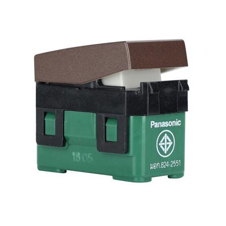 สวิตช์ 1 ทาง PANASONIC WEG5531 MA ผลิตจากโพลีคาร์โบเนตคุณภาพสูง ไม่ละลาย ไม่บิด ไม่งอ ไม่เบี้ยว