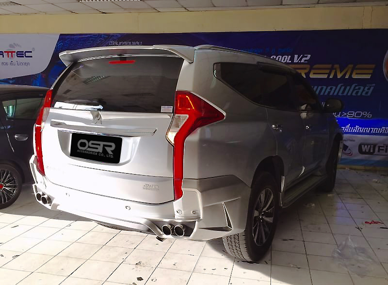 ชุดแต่งรถ สเกิร์ต-สปอยเลอร์ Pajero Sport 2016 ทรง J-TECK by OSR