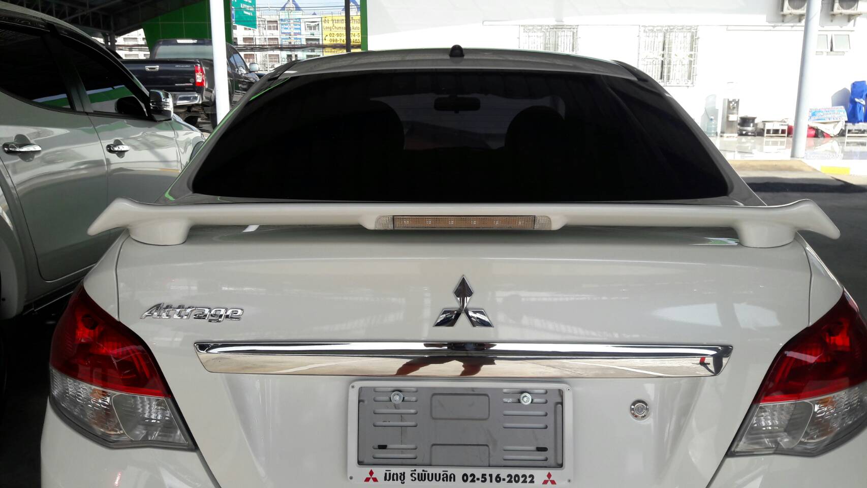 ชุดแต่งรถ สเกิร์ต-สปอยเลอร์ Attrage ทรง SR-Limited