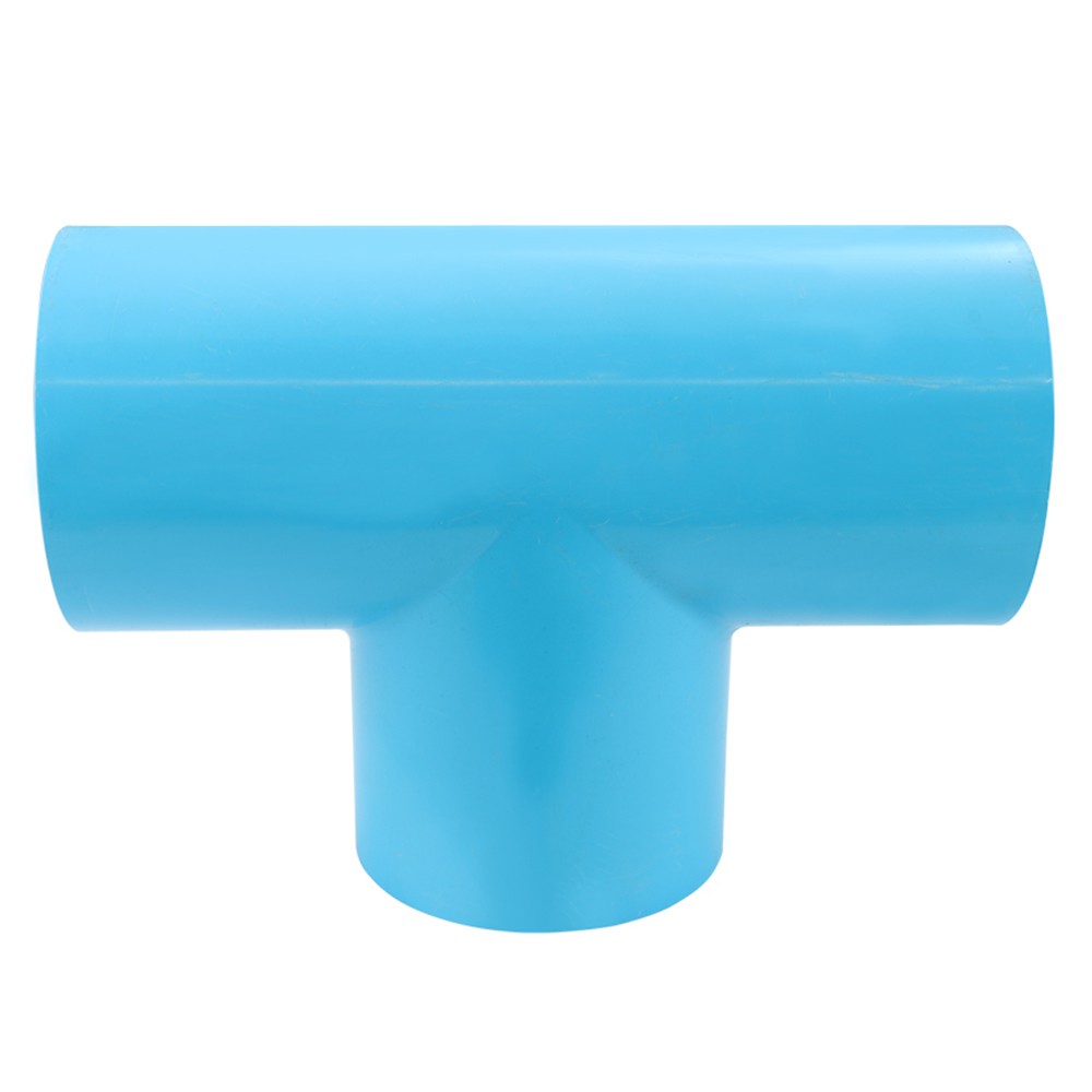 ท่อประปา ข้อต่อ ท่อน้ำ ท่อPVC ข้อต่อสามทาง-หนา SCG 4 นิ้ว สีฟ้า FAUCET TEE SOCKET PVC SCG 4" LITE BLUE