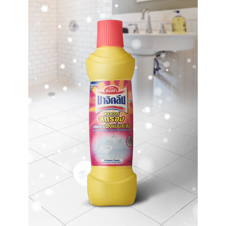 !!สินค้าขายดี!! MAGICLEAN ผลิตภัณฑ์ทำความสะอาดห้องน้ำ 425 มล. MAGICLEAN Bathroom Cleaner 425 ml.