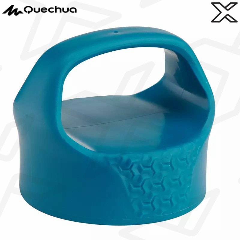 QUECHUA ขวดน้ำพลาสติก (Tritan) สำหรับการเดินป่าแบบฝาเกลียวรุ่น 100 ขนาด 0.8 ลิตร