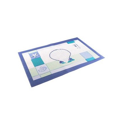 พรมลูกฟูก กันลื่น เป็นพลาสติกเนื้อนิ่มที่มีความเหนียว ยืดหยุ่น MOYA V7011 อุปกรณ์ภายในห้องน้ำ