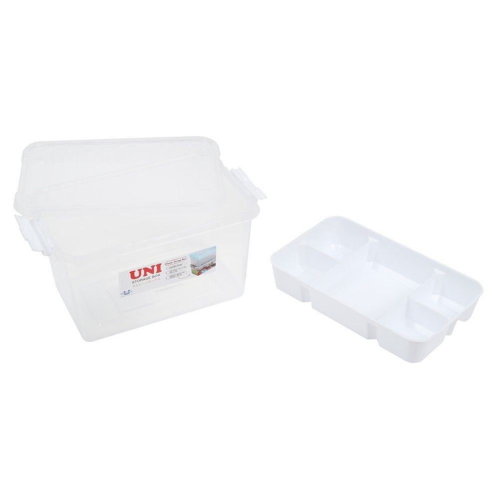 กล่องล็อกพร้อมถาด 15.5x24.4x13.5 ซม. STACKO 59340