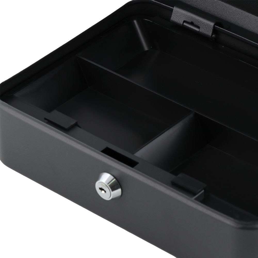 กล่องล็อกอเนกประสงค์กุญแจ TS0X20B 10 นิ้ว สีดำ LOCK BOX KEY TS0X20B 10" BLACK