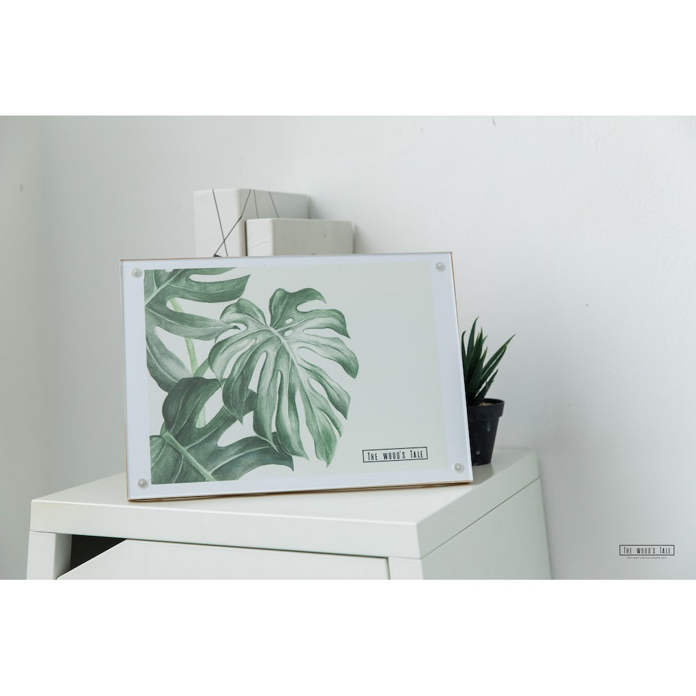 The Wood's Tale กรอบรูป PICTURE FRAME MAGNET กรอบรูปไม้ แบบแม่เหล็ก มี 2 ขนาด