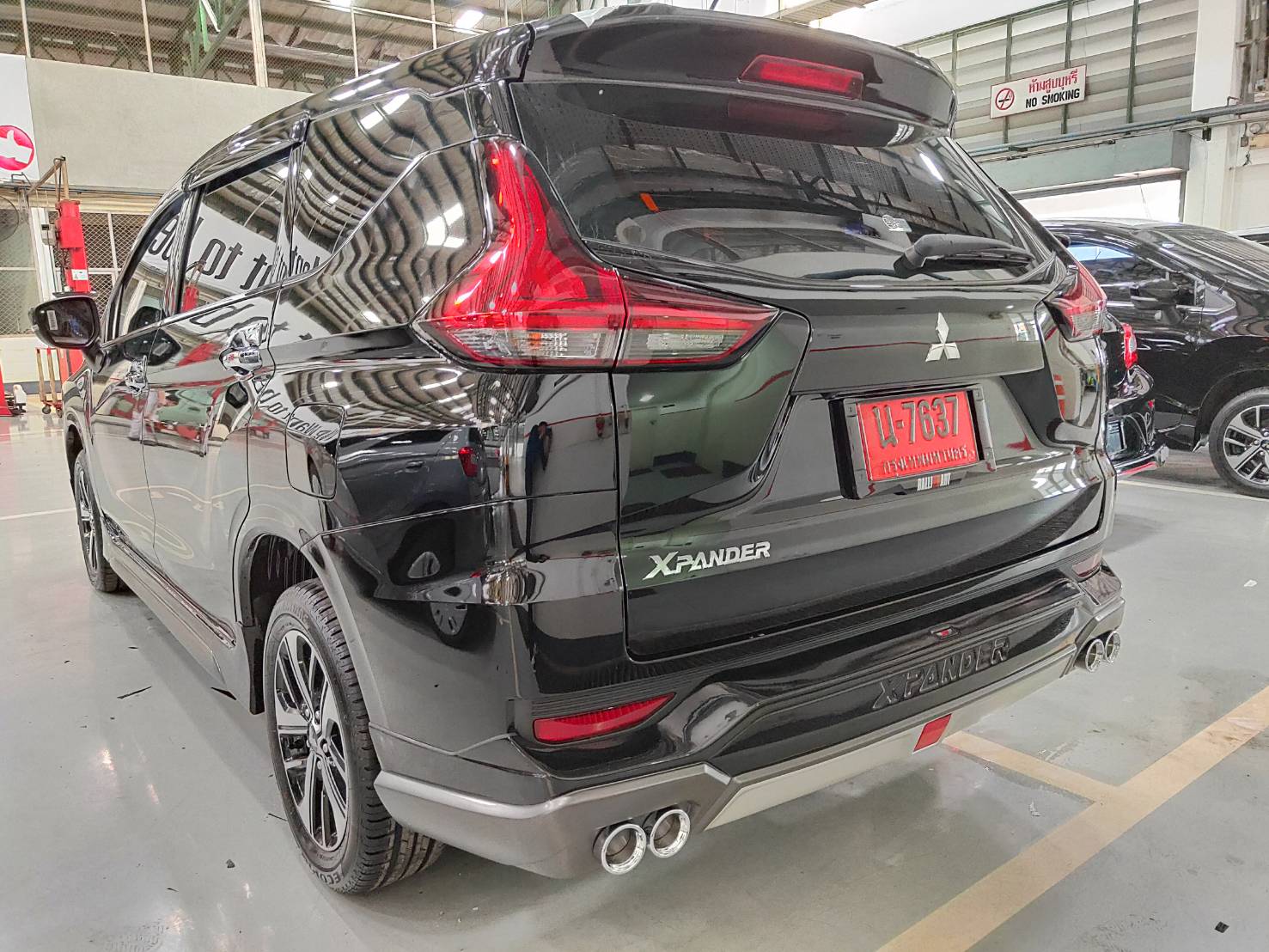 ชุดแต่งรถ-สเกิร์ต-อุปกรณ์แต่งรถ Mitsubishi Xpander ทรง SR-Limited By OSR