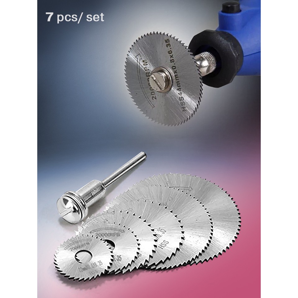 !!สินค้าขายดี!! เซ็ตใบเลื่อยอเนกประสงค์ 7 ชิ้น Steel Saw Blades