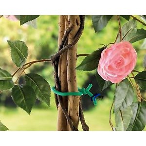 ลวดดัดกิ่งไม้ ลวดดัดต้นไม้ขนาดเล็ก หุ้มยางนุ่ม ลวดดัดกิ่งไม้ ลวดมัดงานสวน ลวดมัดกิ่งหุ้มยางนิ่ม 5 เมตร