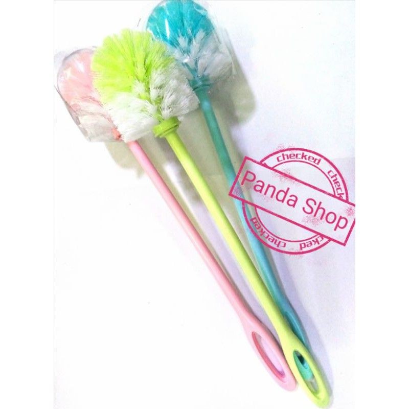 แปรงขัดห้องน้ำ หัวกลม สีหวาน ยาว 44 cm ด้ามสแตนเลส