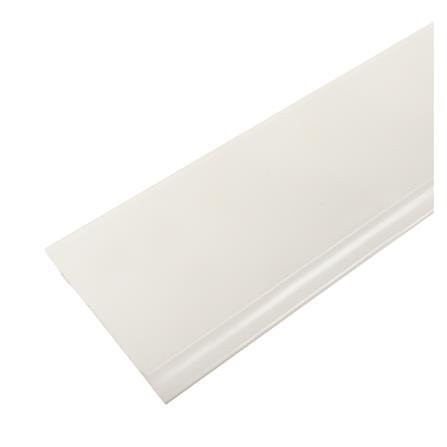 บัวพื้น WPC CROBERN 7.5x200x0.8 ซม. สีขาว หมดปัญหาเรื่องไม้บวม และโก่งงอ